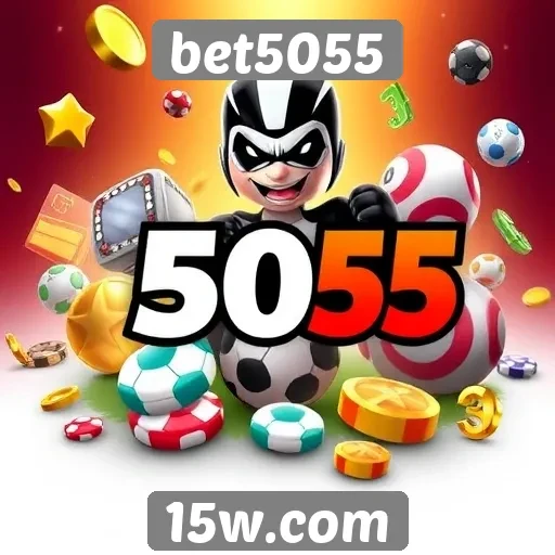 Variedade de jogos disponíveis no bet5055